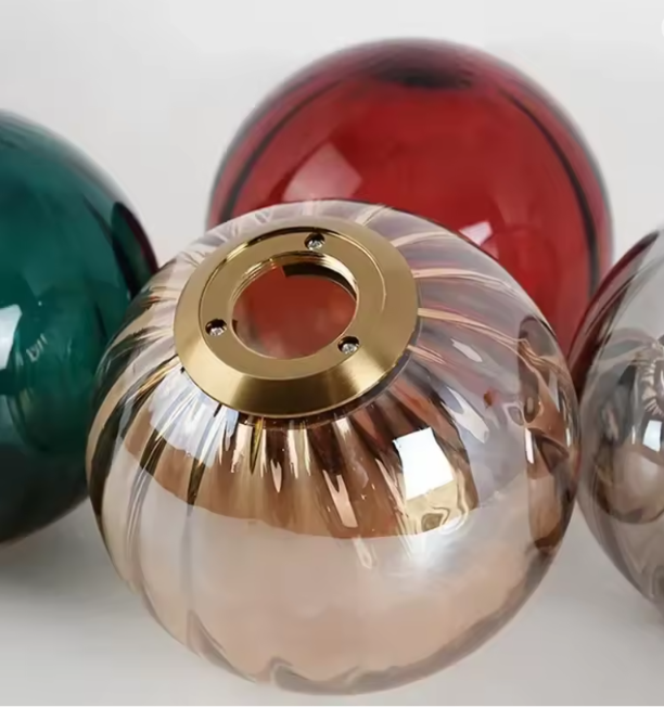 Suspension en Verre Boule Moderne