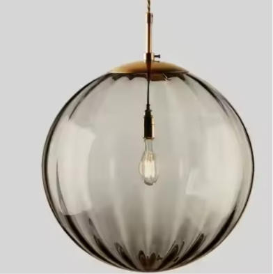 Suspension en Verre Boule Moderne