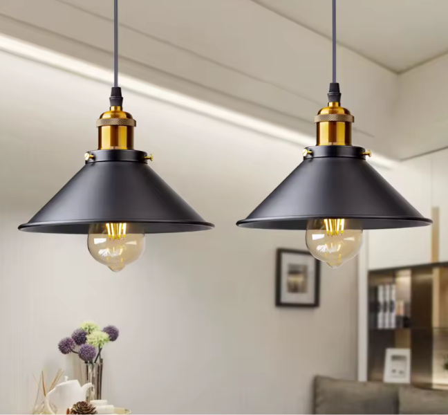 Suspension Vintage Style Industriel