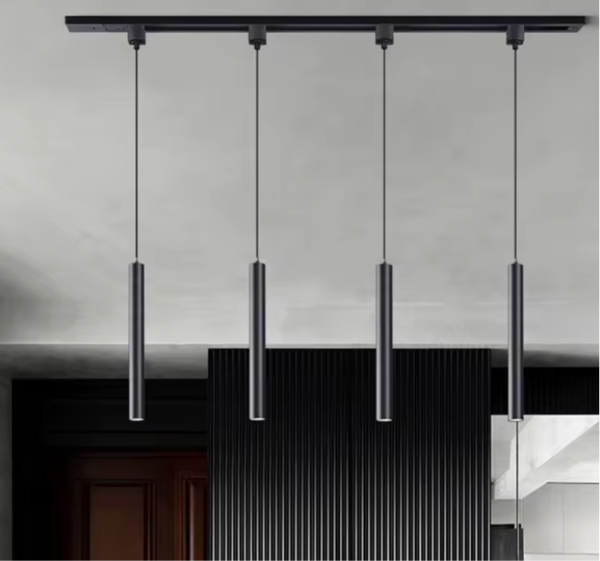Luminaire Suspension 4 Branches Avec Douille