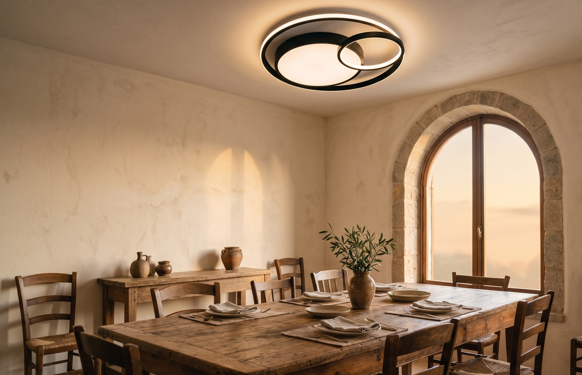 Luminaire Plafonnier Led Moderne Intensité Variable