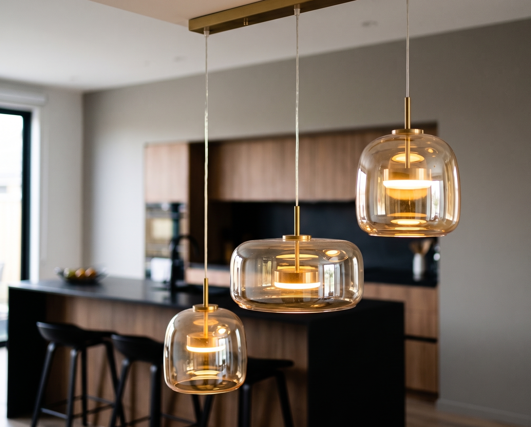 Luminaire Suspension Design Trio