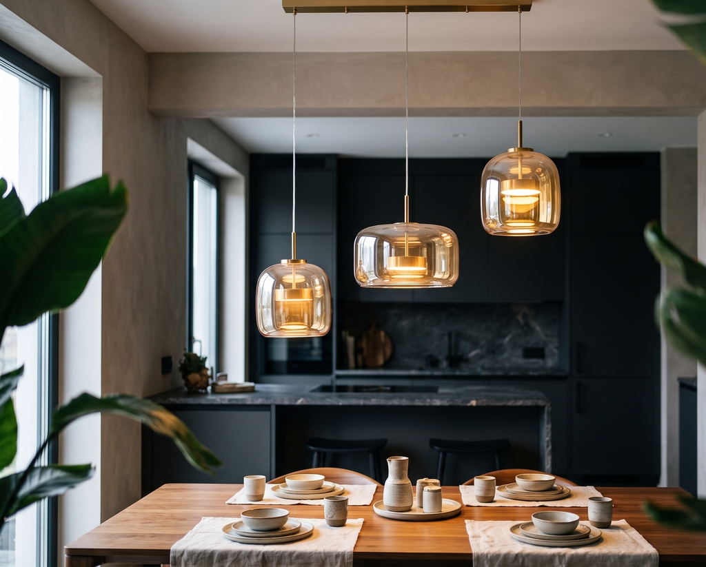 Luminaire Suspension Design Trio