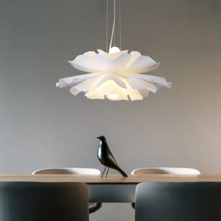 Luminaire suspension en forme de fleur