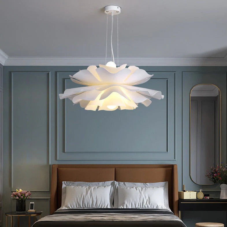 Luminaire suspension en forme de fleur