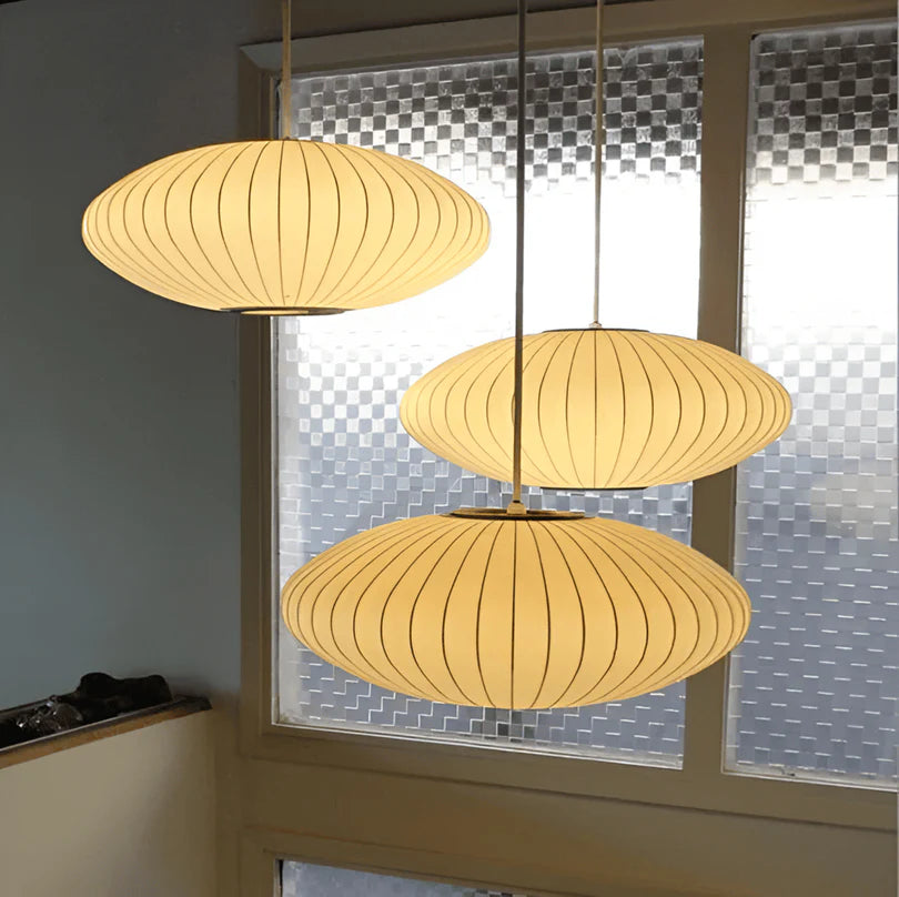 Luminaire Suspension style japonais
